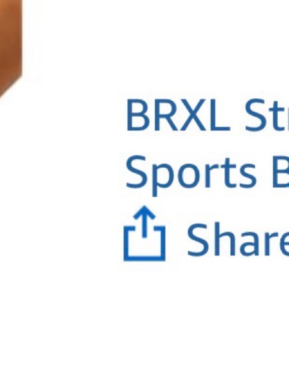 BRXL Strappy Sports Bra